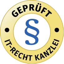 Geprüft von der IT-Recht-Kanzlei