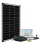 Preview: 100W Solaranlage 12V/24V basicPremium-L Solar-Set