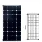 Mobile Preview: 110 Watt SPR Hochelistungs Solarmodul
