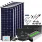Mobile Preview: 24V Solaranlage Autark XXL-Master 1200W Solar - 3000W AC Leistung