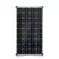 Preview: 130W Solarmodul 12V monokristallin Solarpanel