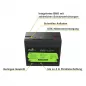 Preview: LiFePO4 Akku 12V 18Ah - Lithium Eisenphosphat Batterie 224Wh mit BMS Preview: LiFePO4 Akku 12V 18Ah - Lithium Eisenphosphat Batterie 224Wh mit BMS