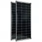 Preview: 2 Stck. Solarmodul 150 Watt 12 Volt mono black frame Preview: 2 Stck. Solarmodul 150 Watt 12 Volt mono black frame