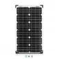 Mobile Preview: 30W Solarmodul 12V monokristallin Solarpanel