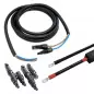 Preview: PV-Kabel, Y-Stecker und Batteriekabel mit Sicheurngshalter Preview: PV-Kabel, Y-Stecker und Batteriekabel mit Sicheurngshalter
