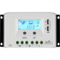 Preview: 45A PWM Laderegler Pro 12V-24V mit USB