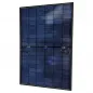 Preview: 500W Bifaziales Solarmodul Full Black Luxen Solar Luxneri N5 - Rueckseite mit Anschlussdose