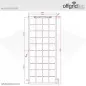 Preview: Abmessungen 120W ETFE SPR Marine Solarzelle flexibel 12V Preview: Abmessungen 120W ETFE SPR Marine Solarzelle flexibel 12V