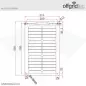 Preview: Abmessungen 20W ETFE SPR Marine Solarzelle flexibel 12V Preview: Abmessungen 20W ETFE SPR Marine Solarzelle flexibel 12V