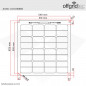 Preview: Abmessungen 60W ETFE SPR Marine Solarzelle flexibel 12V Preview: Abmessungen 60W ETFE SPR Marine Solarzelle flexibel 12V
