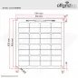 Preview: Abmessungen 60W ETFE SPR Marine Solarzelle flexibel 12V Preview: Abmessungen 60W ETFE SPR Marine Solarzelle flexibel 12V