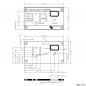 Preview: Abmessungen Victron Digital Multi Control 200/200A GX Bedienpanel