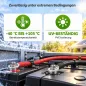 Preview: 1m Batteriekabel 120mm² beidseitig M8 rot-schwarz Offgridtec – Betriebstemperatur -40 bis +105 °C und UV-beständige PVC-Isoli