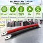 Preview: 2m Batteriekabel 95mm² beidseitig M8 rot-schwarz Offgridtec – technische Daten: Nennspannung 450/750 V, -40 bis +105 °C, UV-b