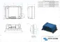 Preview: Masszeichnung Victron Orion-Tr Smart 12/12-18 mit 130 x 186 x 70 mm