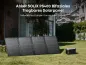 Preview: Anker SOLIX PS400 bifaziales Solarpanel lädt Powerstation im Garten