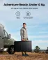 Preview: Anker SOLIX PS400 tragbar 10 kg Mann traegt Panel vor Wohnmobil | PS400 – tragbar nur 10 kg