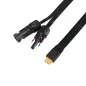 Preview: XT60-Stecker des Offgridtec Flachkabels für den Solareingang der Powerstation