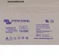 Preview: Typenschild der Victron Gel 12-220 mit Lade- und Sicherheitshinweisen