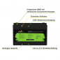 Preview: 100Ah 12V LiFePO4 Pro Akku 1280Wh 12,8V mit BMS + Heizmatte