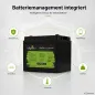 Preview: LiFePO4 Akku 12V 30Ah integriertes Batteriemanagementsystem Schutzfunktionen