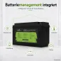 Preview: LiFePO4 Akku 24V 100Ah integriertes Batteriemanagementsystem Schutzfunktionen