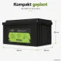 Preview: LiFePO4 Akku 24V 314Ah Abmessungen 522 x 232 x 365 mm als Massskizze