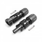 Preview: MC4-Stecker und MC4-Kupplung Set 1 Paar Preview: MC4-Stecker und MC4-Kupplung Set 1 Paar