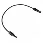 Preview: 1,5m MC4 Verlängerungskabel 6mm² mit MC4-Stecker und Buchse - Kabel mit MC4-Stecker und MC4-Buchse