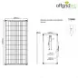 Preview: Abmessungen 150W Solarmodul monokristallin Preview: Abmessungen 150W Solarmodul monokristallin
