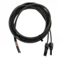 Preview: 15m 4mm² Profi-Verbindungskabel Solarmodul MC4 zu Solarladeregler - Kabel mit MC4 und offenen Enden