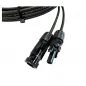 Preview: 15m 4mm² Profi-Verbindungskabel Solarmodul MC4 zu Solarladeregler - MC4-Stecker und Buchse