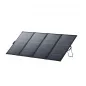 Preview: Anker SOLIX PS400 bifaziales Solarpanel 400W aufgestellt mit vier Segmenten