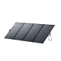 Preview: Anker SOLIX PS400 bifazial Solarpanel aufgestellt, 4 Segmente, integrierte Aufsteller
