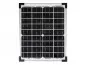 Preview: 20 Watt Solarmodul 12 Volt monokristallin