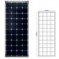 Preview: Abmessungen 150W Solarmodul Preview: Abmessungen 150W Solarmodul