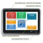 Preview: Victron Ekrano GX Monitoring-Display mit 7 Zoll Touchscreen - Ansicht schraeg