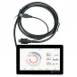 Preview: Victron GX Touch 50 Flush Mount Touchdisplay für Cerbo GX - Ansicht schraeg