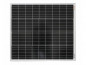 Mobile Preview: 100W Solarmodul 12V monokristallin Sonderformat 78cmx68cm