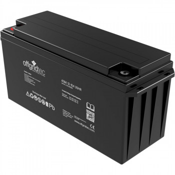 12 Volt 150Ah Batterie in AGM-Qualität von Offgridtec