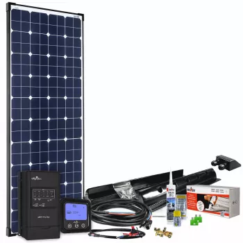 Wohnmobil-Komplett-Solar-Set 150 Watt mit EBL-Anschlussmöglichkeit
