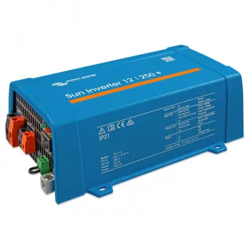 200W 12V Sinus Wechselrichter Victron Sun Inverter 12/250-15 PWM - Anschlussseite
