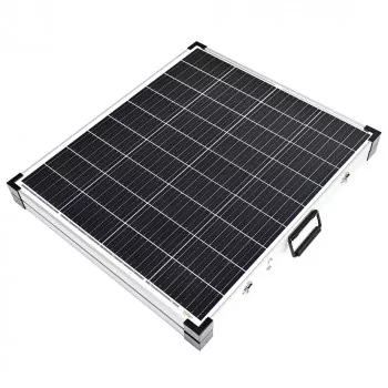 200W Solarkoffer geschlossen