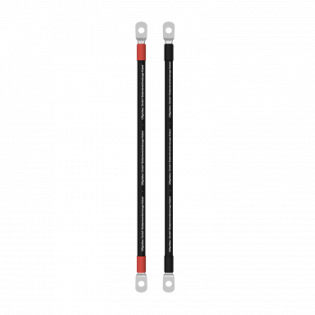 2 Stck. 1m 50mm² Batterie-Anschlusskabel beidseitig M( Ringösen