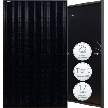 410W Full Black Solarmodul LUXPOWER SERIES 5 Luxen Solar
