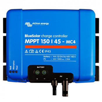 45A MPPT Solar Laderegler Victron BlueSolar 150/45-MC4 12V 24V 36V 48V