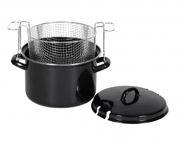 Frittiertopf 5 Liter mit Einsatz für Solarkocher