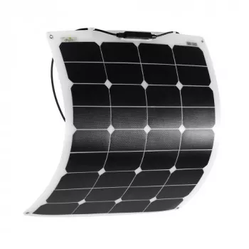 gewölbtes 60W ETFE SPR Marine Solarzmodul flexibel 12V gebogen
