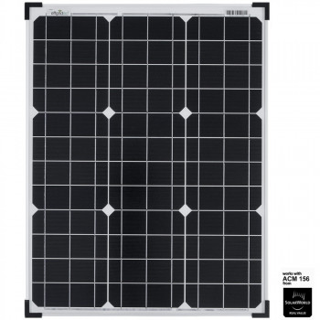 50 Watt Solarmodul monokristallin 12V