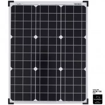 50 Watt Solarmodul monokristallin 12V
